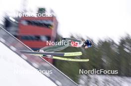 01.03.2024, Lahti, Finland (FIN): Annika Belshaw (USA) - FIS world cup ski jumping women, individual HS130, Lahti (FIN). www.nordicfocus.com. © Thibaut/NordicFocus. Every downloaded picture is fee-liable.