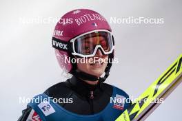 10.03.2024, Oslo, Norway (NOR): Josephine Pagnier (FRA) - FIS world cup ski jumping women, individual HS134, Oslo (NOR). www.nordicfocus.com. © Modica/NordicFocus. Every downloaded picture is fee-liable.