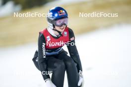 12.03.2024, Trondheim, Norway (NOR): Alexandria Loutitt (CAN) - FIS world cup ski jumping women, individual HS100, Trondheim (NOR). www.nordicfocus.com. © Thibaut/NordicFocus. Every downloaded picture is fee-liable.