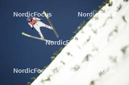 12.03.2024, Trondheim, Norway (NOR): Jacqueline Seifriedsberger (AUT) - FIS world cup ski jumping women, individual HS100, Trondheim (NOR). www.nordicfocus.com. © Thibaut/NordicFocus. Every downloaded picture is fee-liable.
