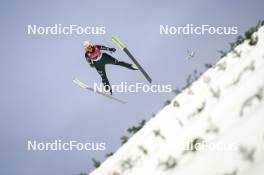 12.03.2024, Trondheim, Norway (NOR): Annika Sieff (ITA) - FIS world cup ski jumping women, individual HS100, Trondheim (NOR). www.nordicfocus.com. © Thibaut/NordicFocus. Every downloaded picture is fee-liable.