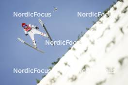 12.03.2024, Trondheim, Norway (NOR): Julia Muehlbacher (AUT) - FIS world cup ski jumping women, individual HS100, Trondheim (NOR). www.nordicfocus.com. © Thibaut/NordicFocus. Every downloaded picture is fee-liable.