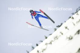 12.03.2024, Trondheim, Norway (NOR): Sina Arnet (SUI) - FIS world cup ski jumping women, individual HS100, Trondheim (NOR). www.nordicfocus.com. © Thibaut/NordicFocus. Every downloaded picture is fee-liable.