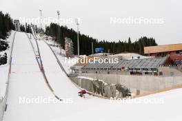 11.03.2024, Trondheim, Norway (NOR): Hill  - FIS world cup ski jumping women, training, Trondheim (NOR). www.nordicfocus.com. © Thibaut/NordicFocus. Every downloaded picture is fee-liable.