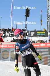 17.03.2024, Vikersund, Norway (NOR): Josephine Pagnier (FRA) - FIS world cup ski flying women, individual HS240, Vikersund (NOR). www.nordicfocus.com. © Authamayou/NordicFocus. Every downloaded picture is fee-liable.