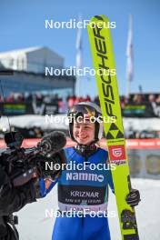 17.03.2024, Vikersund, Norway (NOR): Nika Kriznar (SLO) - FIS world cup ski flying women, individual HS240, Vikersund (NOR). www.nordicfocus.com. © Authamayou/NordicFocus. Every downloaded picture is fee-liable.