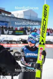 17.03.2024, Vikersund, Norway (NOR): Yuki Ito (JPN) - FIS world cup ski flying women, individual HS240, Vikersund (NOR). www.nordicfocus.com. © Authamayou/NordicFocus. Every downloaded picture is fee-liable.