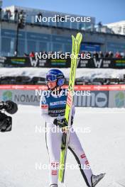 17.03.2024, Vikersund, Norway (NOR): Jacqueline Seifriedsberger (AUT) - FIS world cup ski flying women, individual HS240, Vikersund (NOR). www.nordicfocus.com. © Authamayou/NordicFocus. Every downloaded picture is fee-liable.