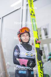 15.03.2024, Vikersund, Norway (NOR): Katharina Schmid (GER) - FIS world cup ski flying women, training, Vikersund (NOR). www.nordicfocus.com. © Authamayou/NordicFocus. Every downloaded picture is fee-liable.