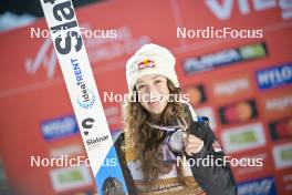 21.03.2024, Planica, Slovenia (SLO): Alexandria Loutitt (CAN) - FIS world cup ski flying women, cups, Planica (SLO). www.nordicfocus.com. © Reichert/NordicFocus. Every downloaded picture is fee-liable.