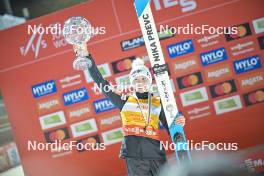 21.03.2024, Planica, Slovenia (SLO): Nika Prevc (SLO) - FIS world cup ski flying women, cups, Planica (SLO). www.nordicfocus.com. © Reichert/NordicFocus. Every downloaded picture is fee-liable.