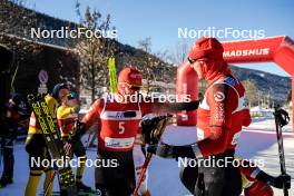 13.01.2024, Sexten, Italy (ITA): Johan Hoel (NOR) - Ski Classics 3 Zinnen Ski Marathon - Sexten (ITA). www.nordicfocus.com. © Vanzetta/NordicFocus. Every downloaded picture is fee-liable.
