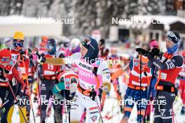 13.01.2024, Sexten, Italy (ITA): Axel Jutterstroem (SWE) - Ski Classics 3 Zinnen Ski Marathon - Sexten (ITA). www.nordicfocus.com. © Vanzetta/NordicFocus. Every downloaded picture is fee-liable.