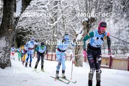 13.01.2024, Sexten, Italy (ITA): Michaela Patscheider (ITA), Oda Nerdrum (NOR), (l-r)  - Ski Classics 3 Zinnen Ski Marathon - Sexten (ITA). www.nordicfocus.com. © Vanzetta/NordicFocus. Every downloaded picture is fee-liable.