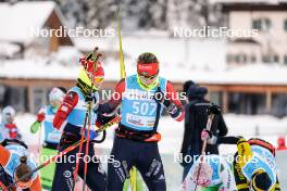 13.01.2024, Sexten, Italy (ITA): Jenny Larsson (SWE) - Ski Classics 3 Zinnen Ski Marathon - Sexten (ITA). www.nordicfocus.com. © Vanzetta/NordicFocus. Every downloaded picture is fee-liable.