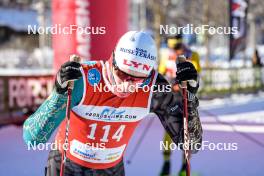 13.01.2024, Sexten, Italy (ITA): Henrik Haugland Syverinsen (NOR) - Ski Classics 3 Zinnen Ski Marathon - Sexten (ITA). www.nordicfocus.com. © Vanzetta/NordicFocus. Every downloaded picture is fee-liable.
