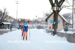 13.01.2024, Sexten, Italy (ITA): Nicole Donzallaz (SUI) - Ski Classics 3 Zinnen Ski Marathon - Sexten (ITA). www.nordicfocus.com. © Vanzetta/NordicFocus. Every downloaded picture is fee-liable.