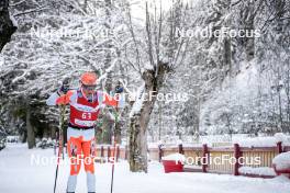 13.01.2024, Sexten, Italy (ITA): Sigurd Sollien Hulbak (NOR) - Ski Classics 3 Zinnen Ski Marathon - Sexten (ITA). www.nordicfocus.com. © Vanzetta/NordicFocus. Every downloaded picture is fee-liable.