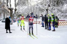 13.01.2024, Sexten, Italy (ITA): Ericsson Rickard (SWE), Marcus Johansson (SWE), (l-r)  - Ski Classics 3 Zinnen Ski Marathon - Sexten (ITA). www.nordicfocus.com. © Vanzetta/NordicFocus. Every downloaded picture is fee-liable.