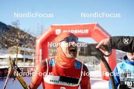 13.01.2024, Sexten, Italy (ITA): Andreas Nygaard (NOR) - Ski Classics 3 Zinnen Ski Marathon - Sexten (ITA). www.nordicfocus.com. © Vanzetta/NordicFocus. Every downloaded picture is fee-liable.