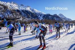 20.01.2024, Zuoz Switzerland (SUI): Simen Bratberg Ramstad (NOR) - Ski Classics La Diagonela, Zuoz (SUI). www.nordicfocus.com. © Barbieri/NordicFocus. Every downloaded picture is fee-liable.