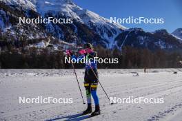 20.01.2024, Zuoz Switzerland (SUI): Marlies Nipius (NED) - Ski Classics La Diagonela, Zuoz (SUI). www.nordicfocus.com. © Barbieri/NordicFocus. Every downloaded picture is fee-liable.