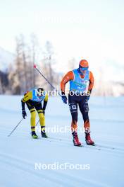 20.01.2024, Zuoz Switzerland (SUI): Haakon Fossum Holden (NOR) - Ski Classics La Diagonela, Zuoz (SUI). www.nordicfocus.com. © Barbieri/NordicFocus. Every downloaded picture is fee-liable.