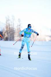 20.01.2024, Zuoz Switzerland (SUI): Gustav Eriksson (SWE) - Ski Classics La Diagonela, Zuoz (SUI). www.nordicfocus.com. © Barbieri/NordicFocus. Every downloaded picture is fee-liable.