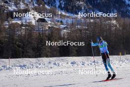 20.01.2024, Zuoz Switzerland (SUI): Nathan Jouannon (FRA) - Ski Classics La Diagonela, Zuoz (SUI). www.nordicfocus.com. © Barbieri/NordicFocus. Every downloaded picture is fee-liable.