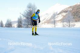 20.01.2024, Zuoz Switzerland (SUI): Johan Tjelle (NOR) - Ski Classics La Diagonela, Zuoz (SUI). www.nordicfocus.com. © Barbieri/NordicFocus. Every downloaded picture is fee-liable.