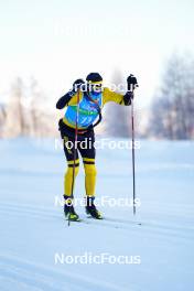 20.01.2024, Zuoz Switzerland (SUI): Johan Tjelle (NOR) - Ski Classics La Diagonela, Zuoz (SUI). www.nordicfocus.com. © Barbieri/NordicFocus. Every downloaded picture is fee-liable.