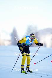 20.01.2024, Zuoz Switzerland (SUI): Eddie Edstroem (SWE) - Ski Classics La Diagonela, Zuoz (SUI). www.nordicfocus.com. © Barbieri/NordicFocus. Every downloaded picture is fee-liable.