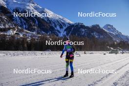 20.01.2024, Zuoz Switzerland (SUI): Marlies Nipius (NED) - Ski Classics La Diagonela, Zuoz (SUI). www.nordicfocus.com. © Barbieri/NordicFocus. Every downloaded picture is fee-liable.
