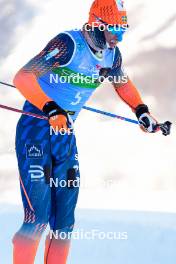 20.01.2024, Zuoz Switzerland (SUI): Max Novak (SWE) - Ski Classics La Diagonela, Zuoz (SUI). www.nordicfocus.com. © Barbieri/NordicFocus. Every downloaded picture is fee-liable.