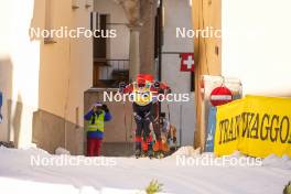 20.01.2024, Zuoz Switzerland (SUI): Kasper Stadaas (NOR) - Ski Classics La Diagonela, Zuoz (SUI). www.nordicfocus.com. © Barbieri/NordicFocus. Every downloaded picture is fee-liable.