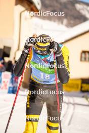 20.01.2024, Zuoz Switzerland (SUI): Eddie Edstroem (SWE) - Ski Classics La Diagonela, Zuoz (SUI). www.nordicfocus.com. © Barbieri/NordicFocus. Every downloaded picture is fee-liable.