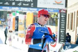28.01.2024, Trentino, Italy (ITA): Johan Hoel (NOR) - Ski Classics Marcialonga, Trentino (ITA). www.nordicfocus.com. © Vanzetta/NordicFocus. Every downloaded picture is fee-liable.