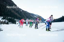 28.01.2024, Trentino, Italy (ITA): Franziska Mueller (GER) - Ski Classics Marcialonga, Trentino (ITA). www.nordicfocus.com. © Vanzetta/NordicFocus. Every downloaded picture is fee-liable.