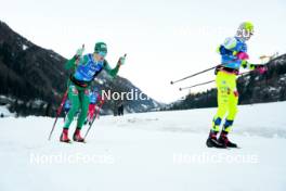 28.01.2024, Trentino, Italy (ITA): Lars Soerensen (NOR) - Ski Classics Marcialonga, Trentino (ITA). www.nordicfocus.com. © Vanzetta/NordicFocus. Every downloaded picture is fee-liable.