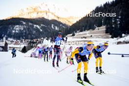 28.01.2024, Trentino, Italy (ITA): Alvar Myhlback (SWE) - Ski Classics Marcialonga, Trentino (ITA). www.nordicfocus.com. © Vanzetta/NordicFocus. Every downloaded picture is fee-liable.