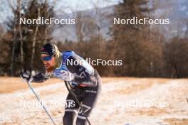28.01.2024, Trentino, Italy (ITA): Runar Skaug Mathisen (NOR) - Ski Classics Marcialonga, Trentino (ITA). www.nordicfocus.com. © Vanzetta/NordicFocus. Every downloaded picture is fee-liable.