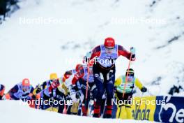 28.01.2024, Trentino, Italy (ITA): Torgeir Sulen Hovland (NOR) - Ski Classics Marcialonga, Trentino (ITA). www.nordicfocus.com. © Vanzetta/NordicFocus. Every downloaded picture is fee-liable.