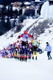 28.01.2024, Trentino, Italy (ITA): Torgeir Sulen Hovland (NOR) - Ski Classics Marcialonga, Trentino (ITA). www.nordicfocus.com. © Vanzetta/NordicFocus. Every downloaded picture is fee-liable.