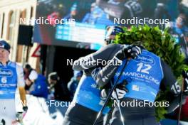 28.01.2024, Trentino, Italy (ITA): Emil Persson (SWE), Runar Skaug Mathisen (NOR), (l-r) - Ski Classics Marcialonga, Trentino (ITA). www.nordicfocus.com. © Vanzetta/NordicFocus. Every downloaded picture is fee-liable.