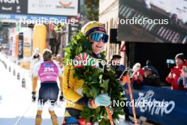 28.01.2024, Trentino, Italy (ITA): Emilie Fleten (NOR) - Ski Classics Marcialonga, Trentino (ITA). www.nordicfocus.com. © Vanzetta/NordicFocus. Every downloaded picture is fee-liable.