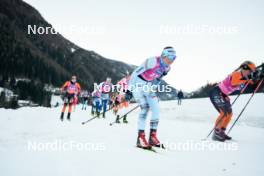 28.01.2024, Trentino, Italy (ITA): Tereza Hujerova (CZE) - Ski Classics Marcialonga, Trentino (ITA). www.nordicfocus.com. © Vanzetta/NordicFocus. Every downloaded picture is fee-liable.