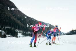 28.01.2024, Trentino, Italy (ITA): Laurie Flochon-Joly (FRA) - Ski Classics Marcialonga, Trentino (ITA). www.nordicfocus.com. © Vanzetta/NordicFocus. Every downloaded picture is fee-liable.
