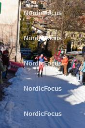 28.01.2024, Trentino, Italy (ITA): Lorenzo Busin (ITA) - Ski Classics Marcialonga, Trentino (ITA). www.nordicfocus.com. © Vanzetta/NordicFocus. Every downloaded picture is fee-liable.