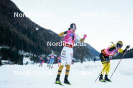 28.01.2024, Trentino, Italy (ITA): Sofie Elebro (SWE) - Ski Classics Marcialonga, Trentino (ITA). www.nordicfocus.com. © Vanzetta/NordicFocus. Every downloaded picture is fee-liable.