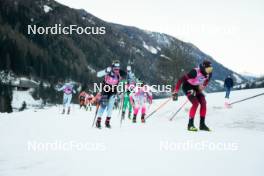 28.01.2024, Trentino, Italy (ITA): Solene Faivre (SUI) - Ski Classics Marcialonga, Trentino (ITA). www.nordicfocus.com. © Vanzetta/NordicFocus. Every downloaded picture is fee-liable.